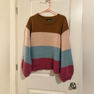 MINKPINK Multicolor Striped Sweater
